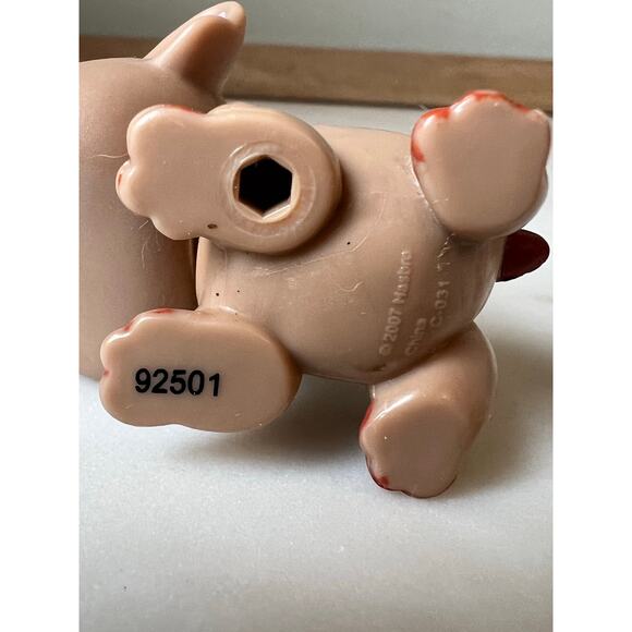 Littlest Pet Shop Brown Blue Eyes Guinea Pig #1193 LPS 2007 - Picture 5 of 6